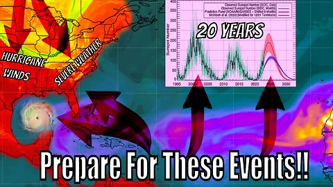 A Huge Weather Event Is Coming, Plus Tropical Update & Severe Weather Forecast!