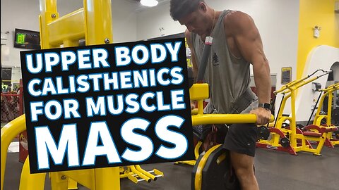 The PERFECT Calisthenic Workout To BUILD MUSCLE | STRENGTH + HYPERTROPHY & AESTHETICS