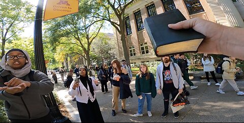 University of Minnesota: Pastor Prays For Me, Female Muslim Student Hits Me In The Face, I Call Police, Crowd Forms, Exalting Jesus Christ!