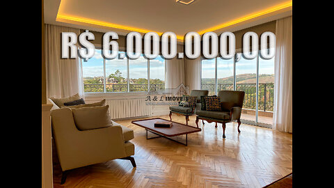 Luxurious house for sale with 6 suites | Luxuosa casa à venda com 6 suítes em Campos do Jordão - Ref. 56