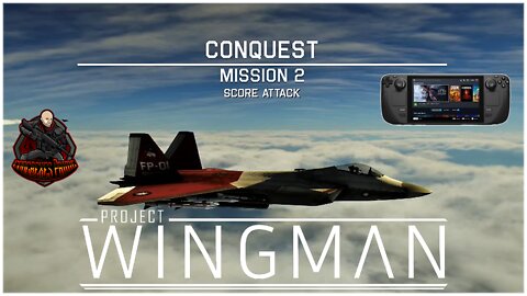 Project Wingman - Conquest Mode Mission 2 (Steam Deck Gameplay)