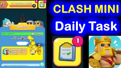Clash Mini Trying To Complete the Daily Challenges 15 Nov 2021 before refresh!