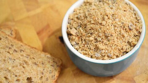 Transform Your Stale Bread into Tasty Multi-Seeded Brown Breadcrumbs