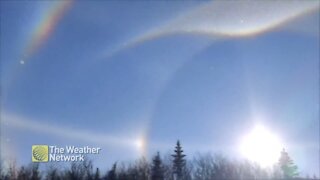 How many optical phenomena can you count in this video?