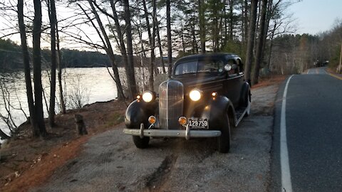1936 Buick Model 60 Century Out for a test drive 12-03-2020 (4)