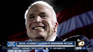 Naval Academy classmate remembers McCain