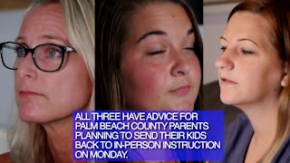 Treasure Coast parents offer advice to Palm Beach County parents about return to in-classroom instruction