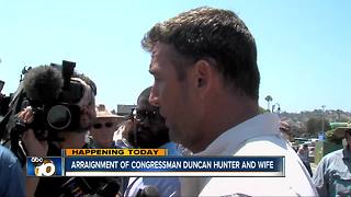 Hunter, his wife to appear before judge to answer to federal charges