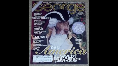 JFK Jr.'s "George" Magazine BREAKDOWN, April 1997, "Can America Be Saved?" Issue