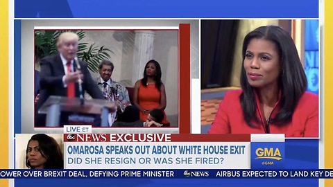 Omarosa Sets The Record Straight Why She Resigned From WH Role