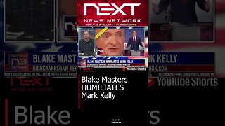 Blake Masters HUMILIATES Mark Kelly #shorts