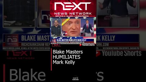 Blake Masters HUMILIATES Mark Kelly #shorts