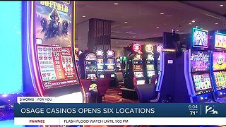 Osage Casino Will Be Opening Their Doors