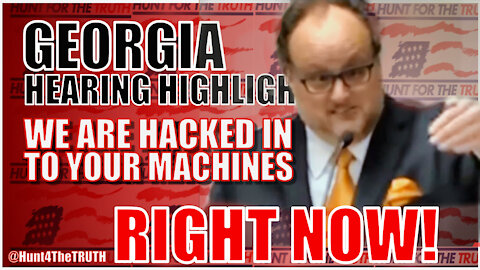 WE JUST HACKED YOUR LIVE DOMINION MACHINE AT A GEORGIA POLL! JOVAN PULITZER SURPRISE AT GA HEARING