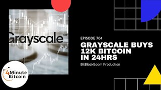Grayscale Buys 12K Bitcoin in 24 Hours