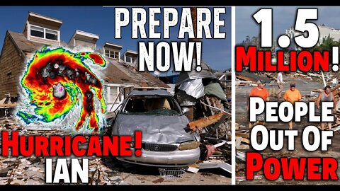 Worst! Hurricane In HISTORY!👀• 1.5 MILION People Out Of POWER! • hurricane Ian • Prepare NOW!