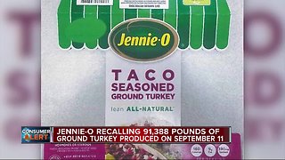 Over 91K pounds of ground turkey recalled due to possible salmonella contamination