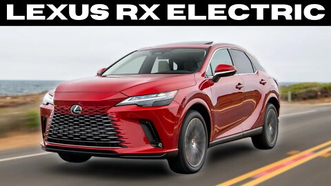 The ALL-NEW 2023 Lexus RX (PHEV)