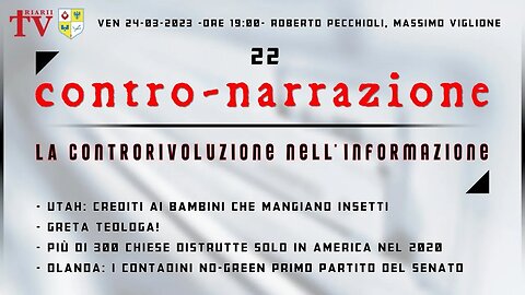 CONTRO-NARRAZIONE NR. 22. Roberto Pecchioli, Massimo Viglione.