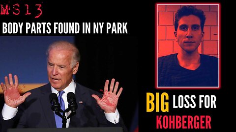 IDAHO4: Big Loss For Kohberger, Child Finds Human Limbs In NY Park #idaho4 #biden #trump
