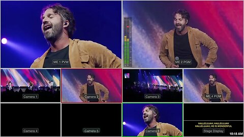 Worship Multiview | Broadcast View | BlackMagic Design | Redemption to the Nations