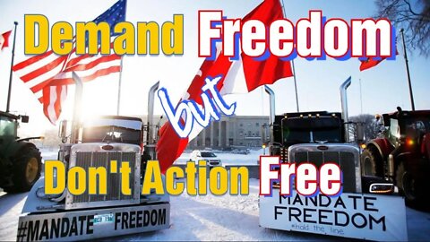 Police Steal Trucks Gas - They Demand Freedom but Not Action Free