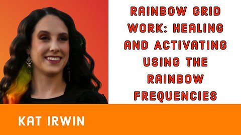 Kat Irwin doing Rainbow Healings.