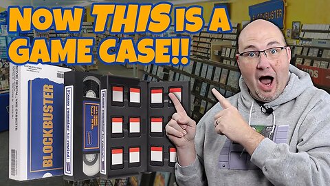 You Can Store Your Switch Games in a BlockBuster VHS Tape Case?!?