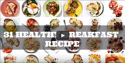 Simple diet - 31 Healthy Breakfast Recipes That Will Promote Weight Loss All Month Long | #Meal Plan
