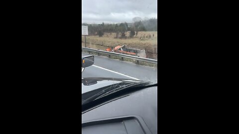 Dump Truck Accident On Highway 400 Aurora