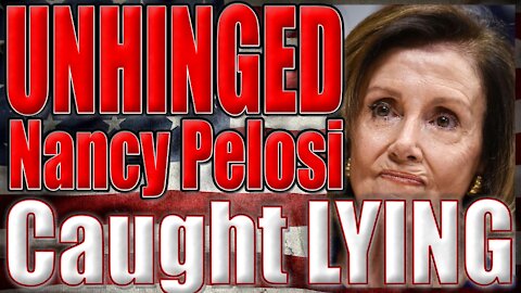 Watch Nancy Pelosi get caught in lie after lie in interview with Leslie Stahl.