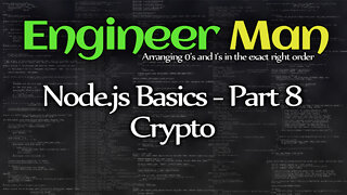 Cryptography - Node.js Basics Part 8