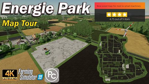 Energie Park | Map Tour | Farming Simulator 22