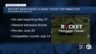 Rocket Mortgage Classic tickets go on sale May 27