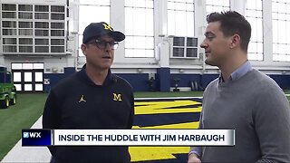 Inside the Huddle with Jim Harbaugh: previewing Michigan vs. Ohio State