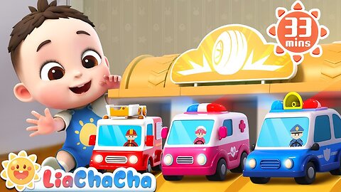 Baby Has a Parking Lot | Baby Car Song + More LiaChaCha Nursery Rhymes & Baby Songs Vroom!..