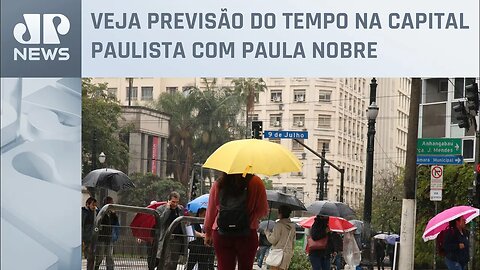 Condições para chuva aumentam em São Paulo nesta quinta-feira (13)