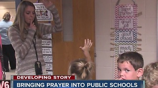 New bill would attempt to prevent schools from sponsoring a certain religion or religious group
