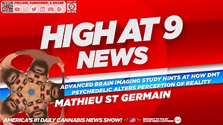 High At 9 News : Mathieu St Germain - Advanced brain imaging hints how DMT alters perception