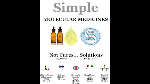 Edition 3.0 of my free Chlorine Dioxide Book: "Simple Molecular Medicine" (Oxygen/Hydrogen)