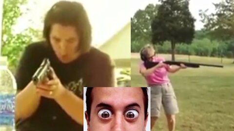 PEOPLE vs GUNS! FAIL Compilation!