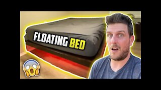 Build YOUR own STUNNING DIY Floating Bed