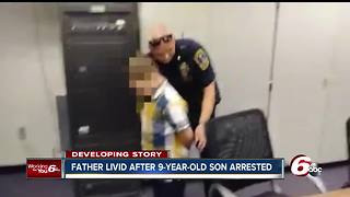 Father talks about his son's arrest at elementary school