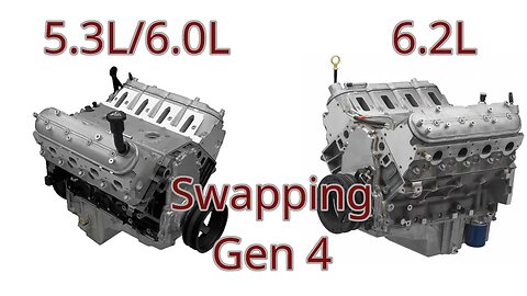 Basic Engine swaps Gen 4 GM Trucks