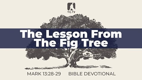 126. The Lesson from the Fig Tree – Mark 13:28-29