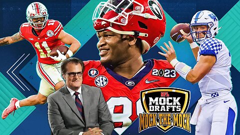 Reacting to Mel Kiper's 2023 NFL Mock Draft | Mock The Mock