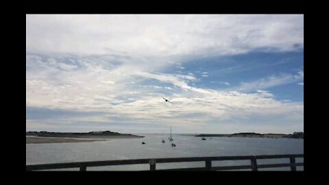 RAF low flying over Bridge