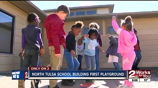 Tulsa school needs help building playground