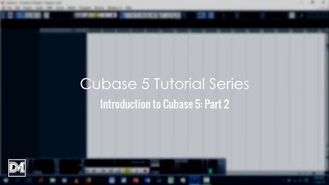 Cubase 5 Tutorial_Introduction Part 2 --- Basic Controls and Settings --- [Amharic_አማርኛ]