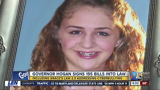 Governor Larry Hogan signs Grace's Law 2.0